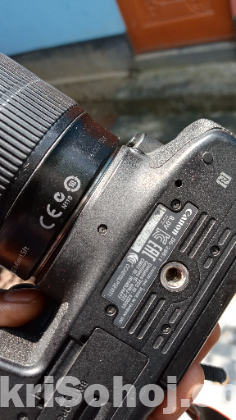 Canon 750D DSLR with 18-135mm Master Lens